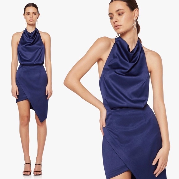 Elliatt Dresses & Skirts - ELLIATT Camo Dress in Navy Size Small NWT